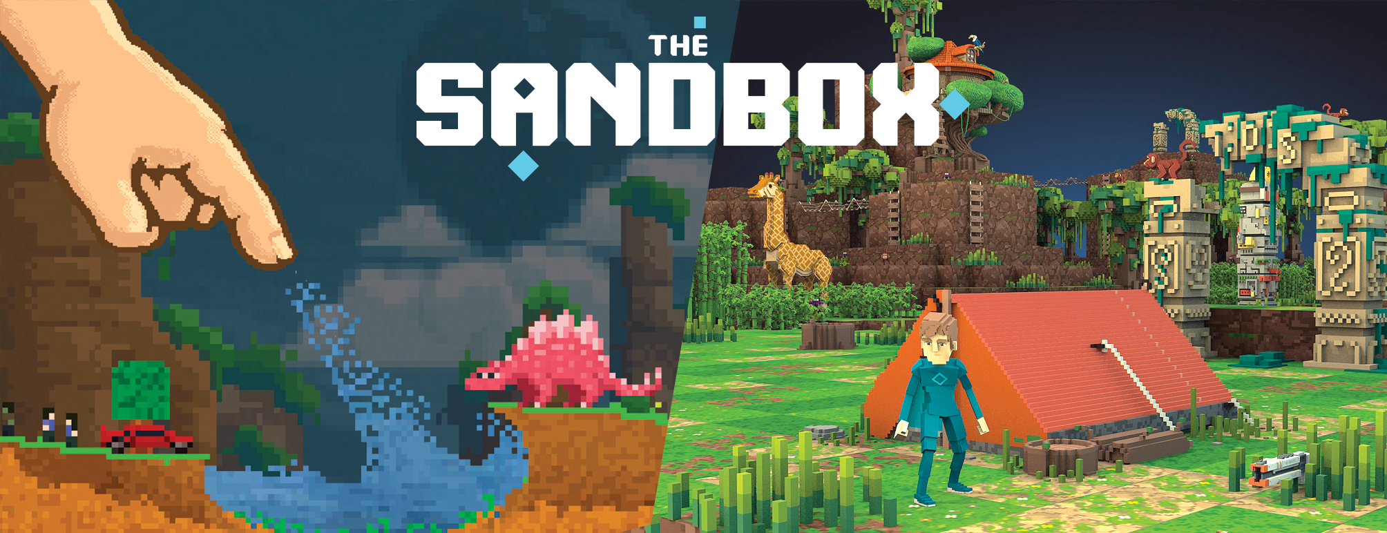 the sandbox بازی‌های بلاک‌چینی
