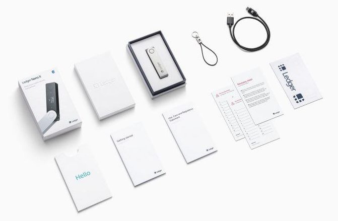 ledger nano X لجر نانو ایکس کیف‌پول سخت‌افزاری