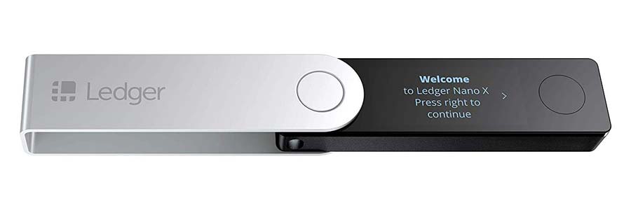 ledger nano X لجر نانو ایکس کیف‌پول سخت‌افزاری
