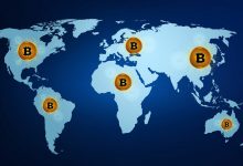 بیت کوین نقشه