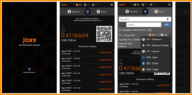 کیف‌پول رمزارزی بیت کوین موبایل اندروید