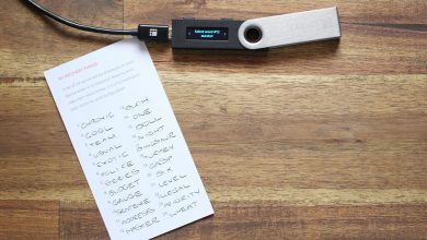 کلمات بازیابی حساب رمزارزی