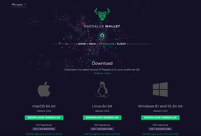 دانلود کیف‌پول Daedalus