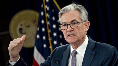 جرومی پاول U.S. Federal Reserve Chairman Jerome Powell داژکوین