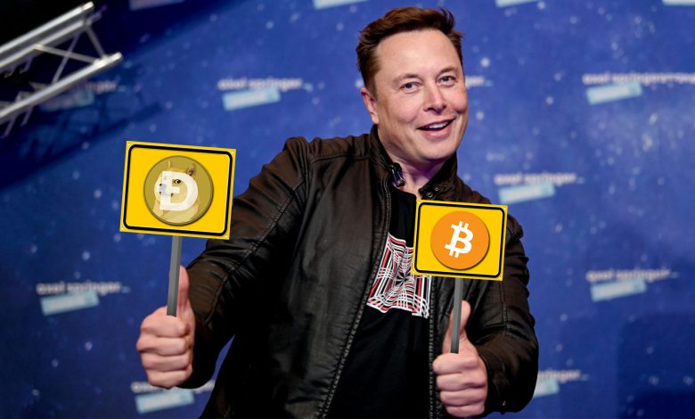 Dogecoin داژکوین دوج‌کوین ایلان ماسک بیت کوین