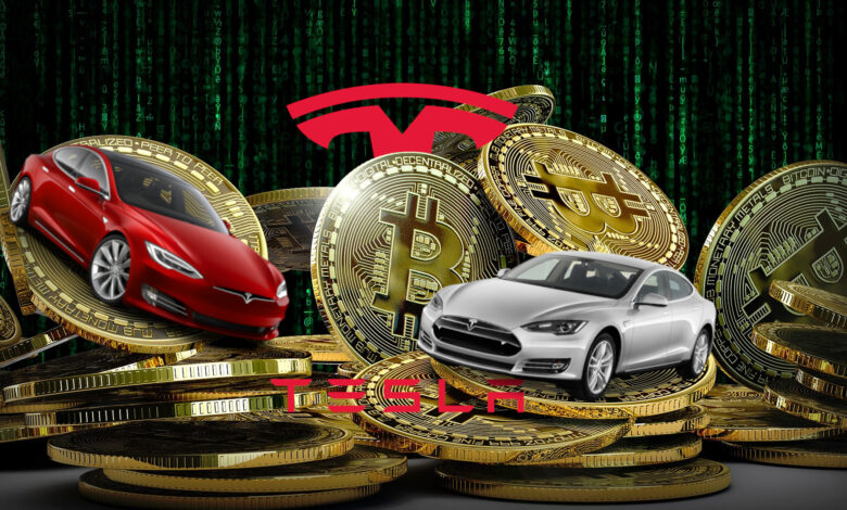 فروش بیت کوین توسط تسلا Bitcoin Tesla